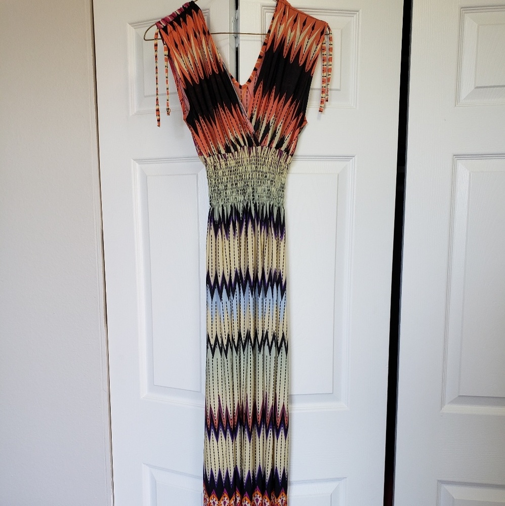 FC print Maxi Dress Junior L